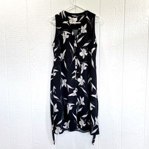 A New Day Sleeveless Floral Dress, Sleeveless Dress, Button Front Dress